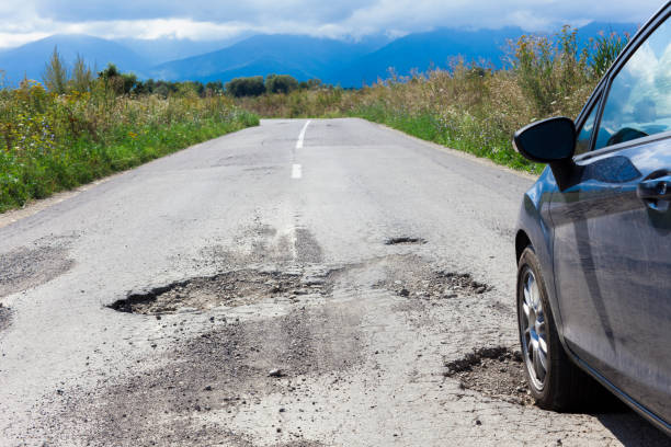 El deterioro de las carreteras y autopistas en España